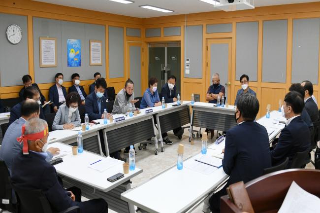 반대대책특별위원회 한국수자원공사 합천지사 방문0