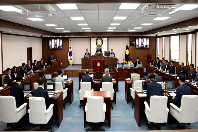제272회 합천군의회 임시회 제1차본회의