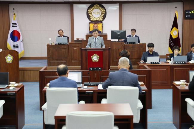 제275회 임시회 제1차 본회의 개회