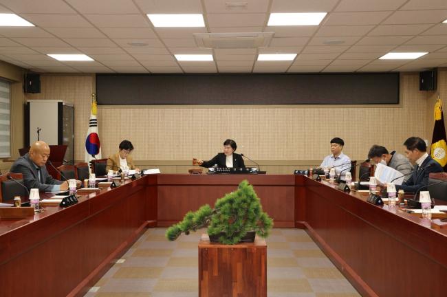 제285회 임시회 폐회중 제1차 운영위