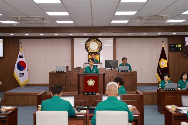 제291회 임시회 개회식 및 제1차 본회의