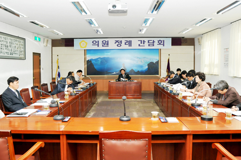 10월 셋째 주 의원...