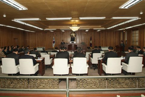 제128회 합천군의회 임시회 제1차 본회의0