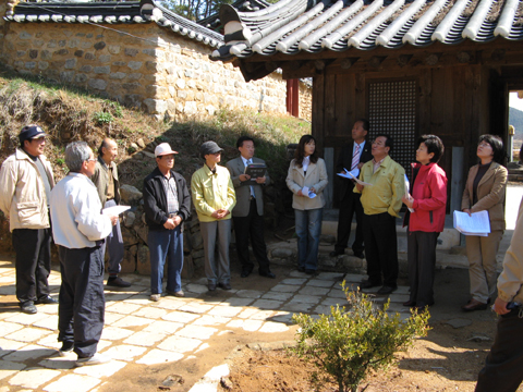 내무위원회 문화재 현황답사 및 보수현장확인0