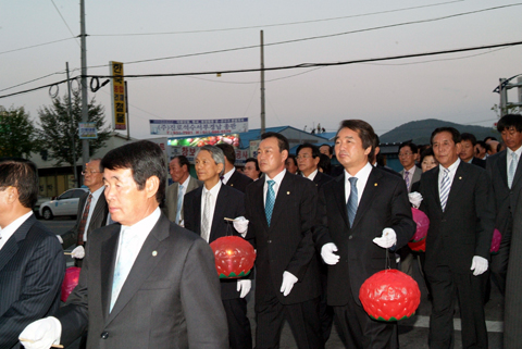 대야문화제 제등행렬0