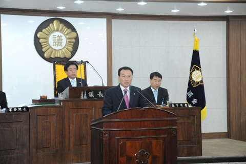 문을주의원 6대 전반기 산업건설위원장으로 선출0