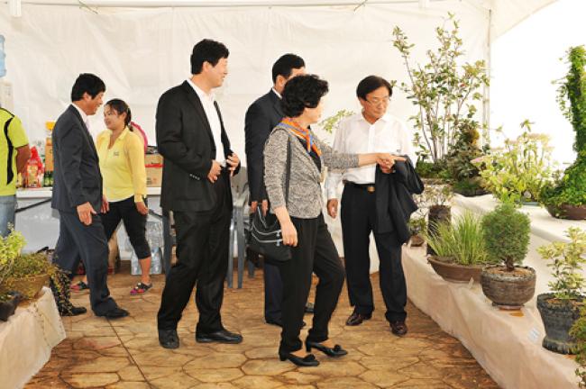 제29회 대야문화제 야생화전시 격려0