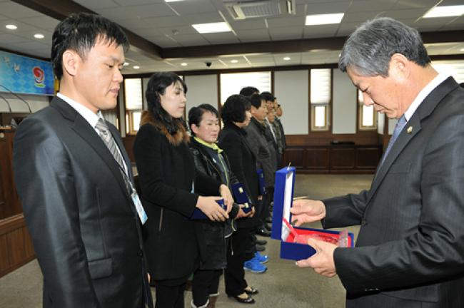 2014년도 합천군의회 시무식3