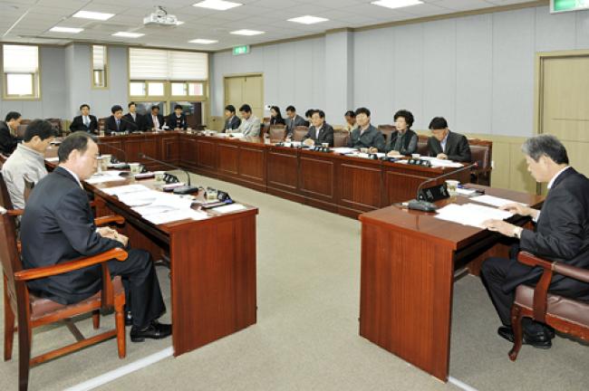 4월 첫째 주 의원정례간담회 개최0