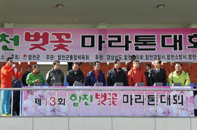 제13회 벚꽃마라톤대회1