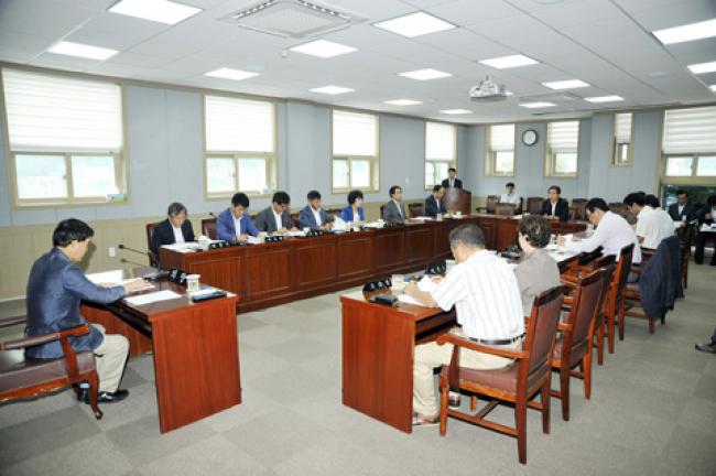 8월 두 번째 의원정례간담회 개최1