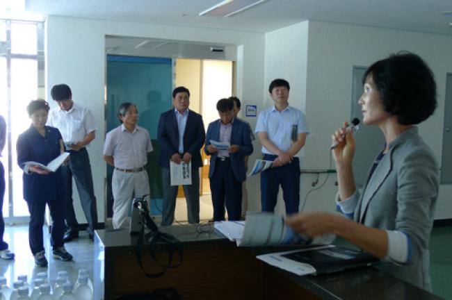 합천군의회 의원 사업장 현장방문(2014.8.22)0