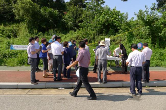 합천군의회 의원 사업장 현장방문(2014.8.22)1