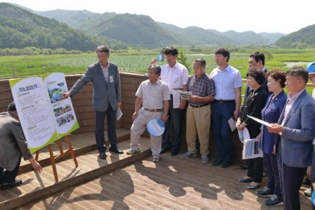 합천군의회 의원 현장방문(2014.8.22)1