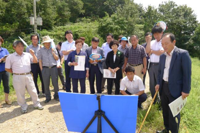 합천군의회 의원 현장방문(2014.8.22)4