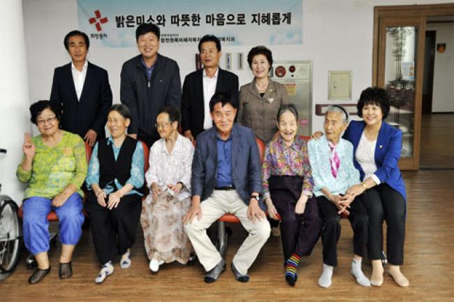 따뜻한 추석맞이 격려 방문0