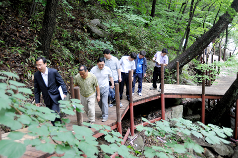 가야산권 문화생태탐방로 조성사업현장0