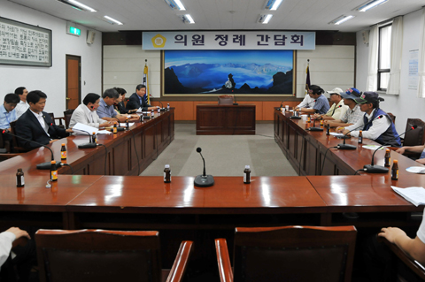 가축분뇨 공동자원화시설 관련 초계주민 의회방문0