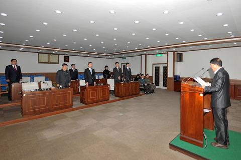 2013 합천군의회 시무식0