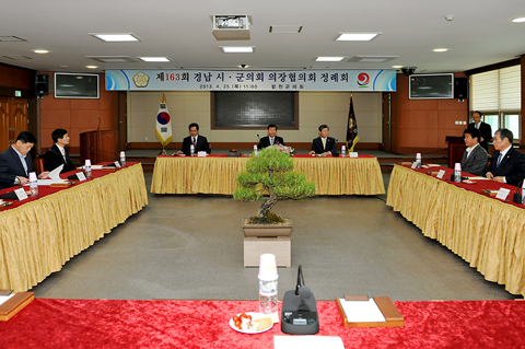 제163회 경남시군의회 의장단협의회 정례회 개최4