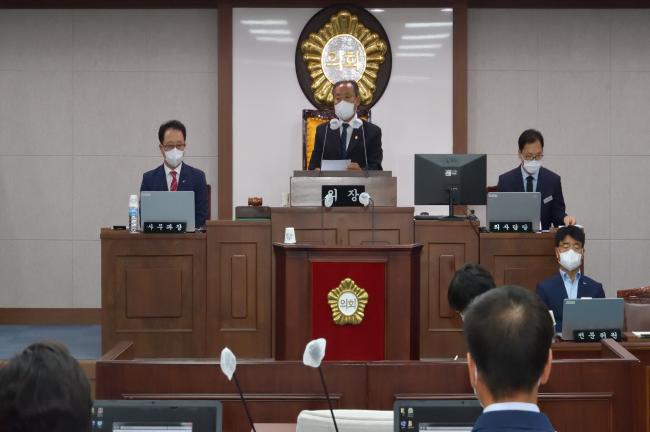 제265회 임시회 1차본회의 개회2