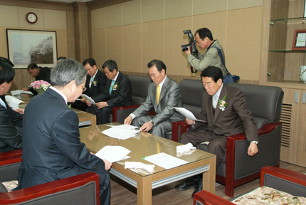 농업법인 합천유통 현판식0