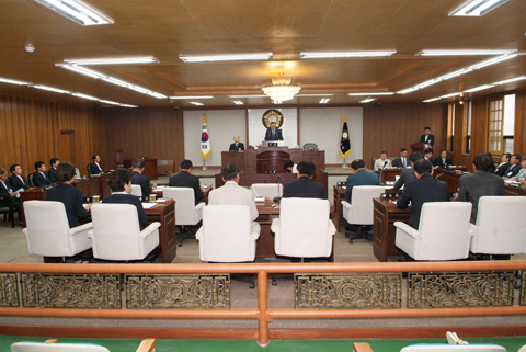 제155회 임시회 개회식 및 1차 본회의0