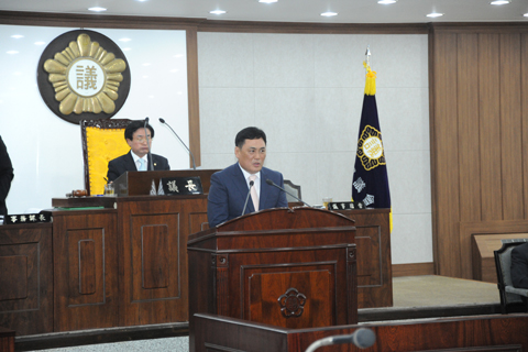 김성만의원 제6대 전반기 부의장 당선