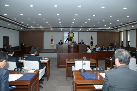 제166회 합천군의회 제1차 정례회 제1차본회의