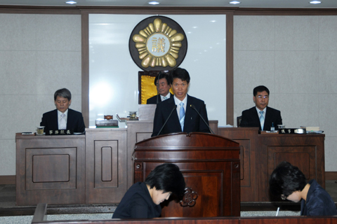 정종석의원 군정질문