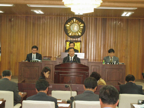 제110회 임시회 군...